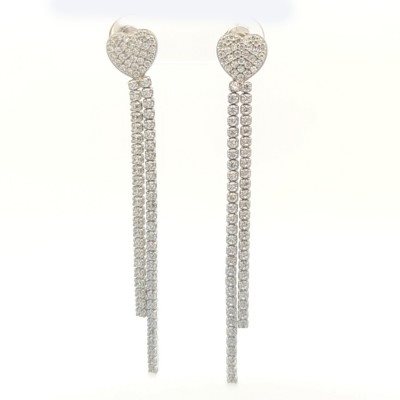Orecchini Domar Gioielli Donna ORECCHINI ARGENTO 925 in Argento Cubic Zirconia EZB113970 - EZB113970